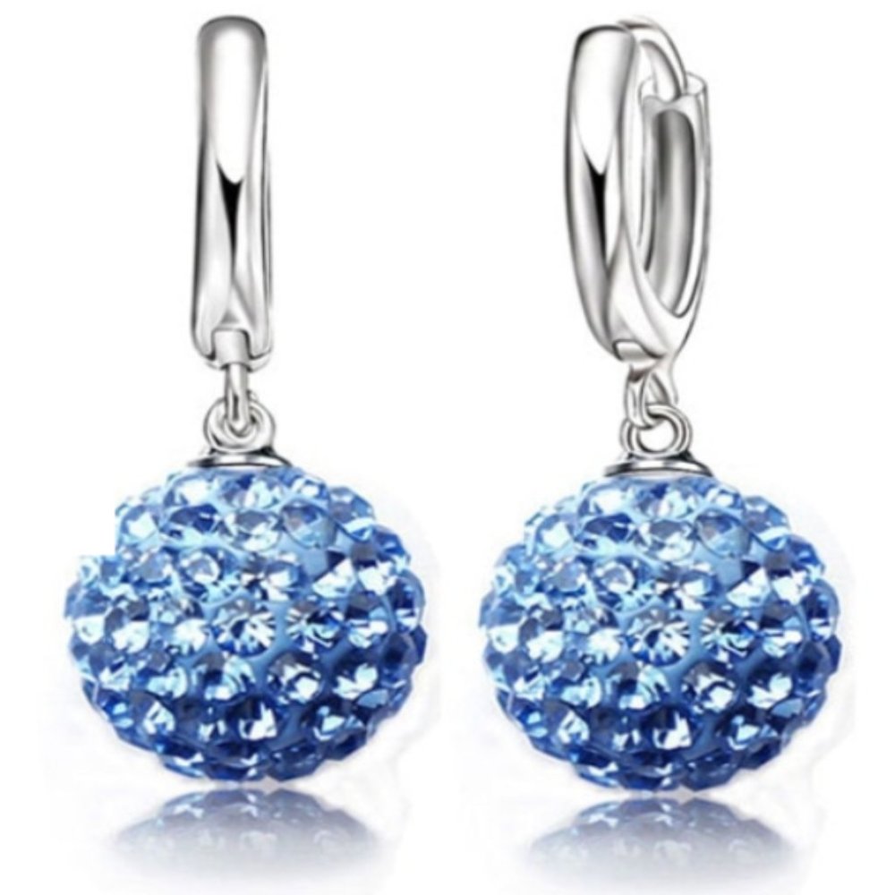 ❤️ 925 Sterling Silver Hoop Earrings Boho Timeless Beauty Classic Elegance